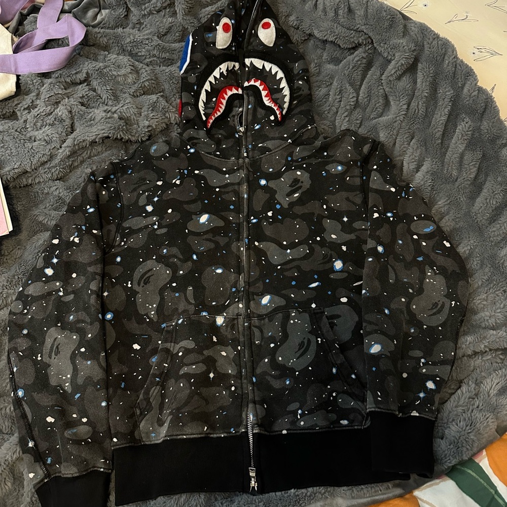 Black Bape Camo full zip